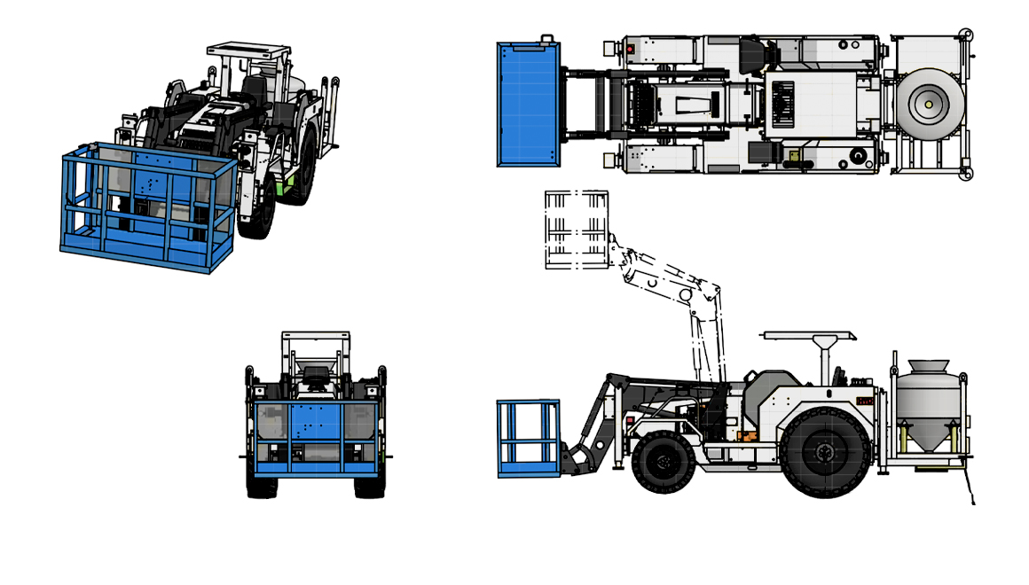 KM200 manup anfo deck